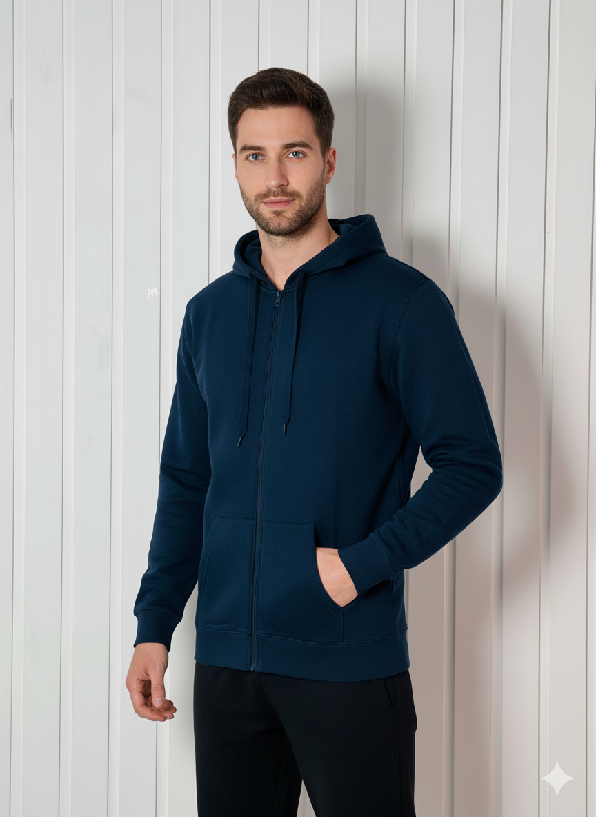 Premium Blue Hoodie