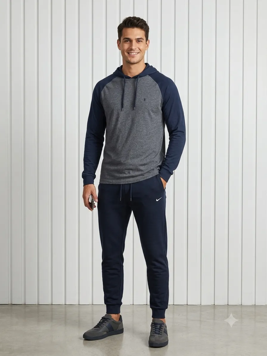 Grey and Navy Men’s